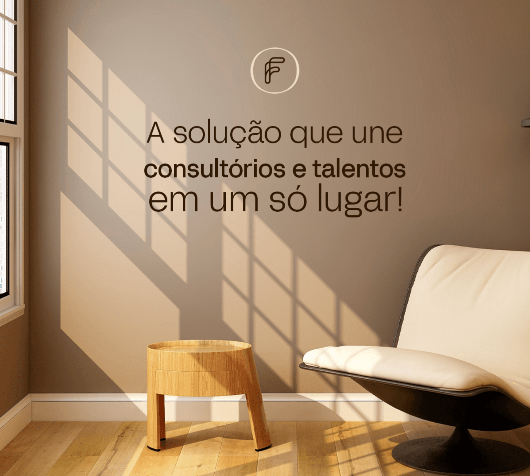 Consultório médico moderno da Fusion Clinic em Natal